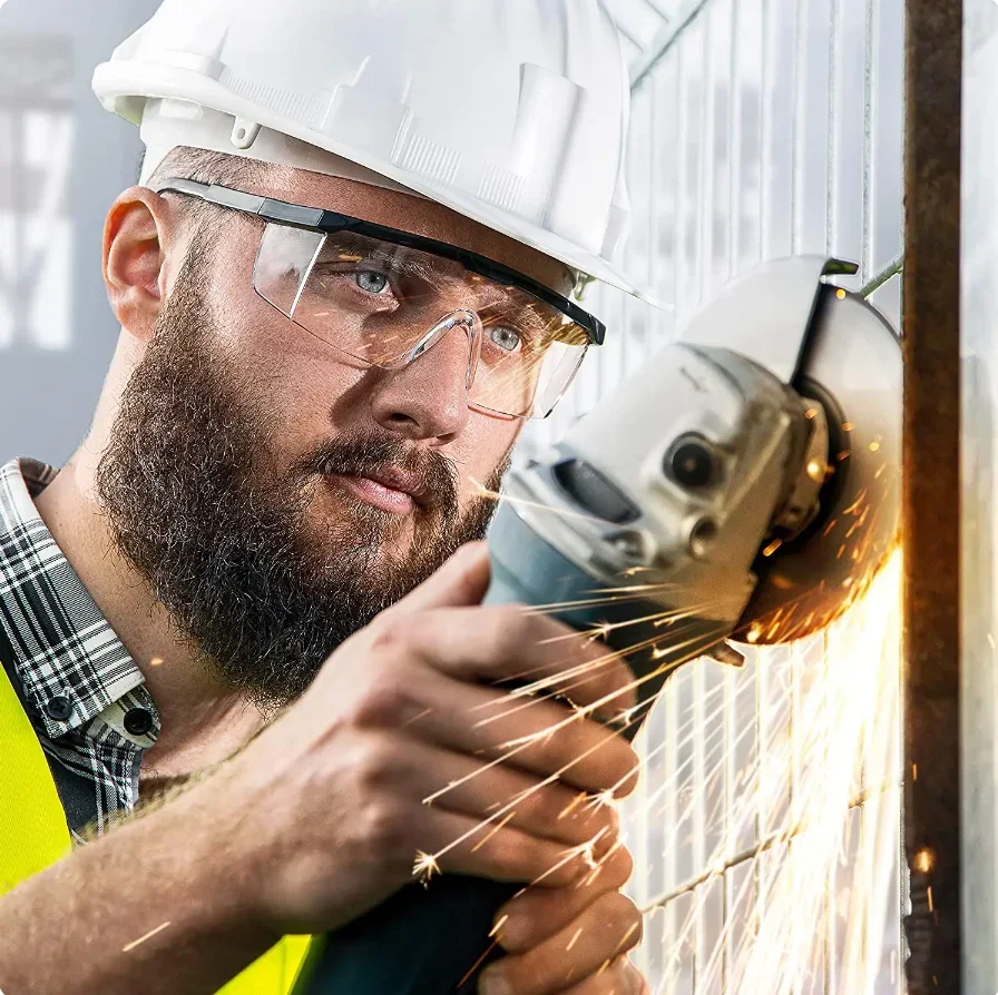 Unisex Safety Glasses Anti-Splash Windproof Dustproof Industrial Lab Riding Goggles for Men And Women