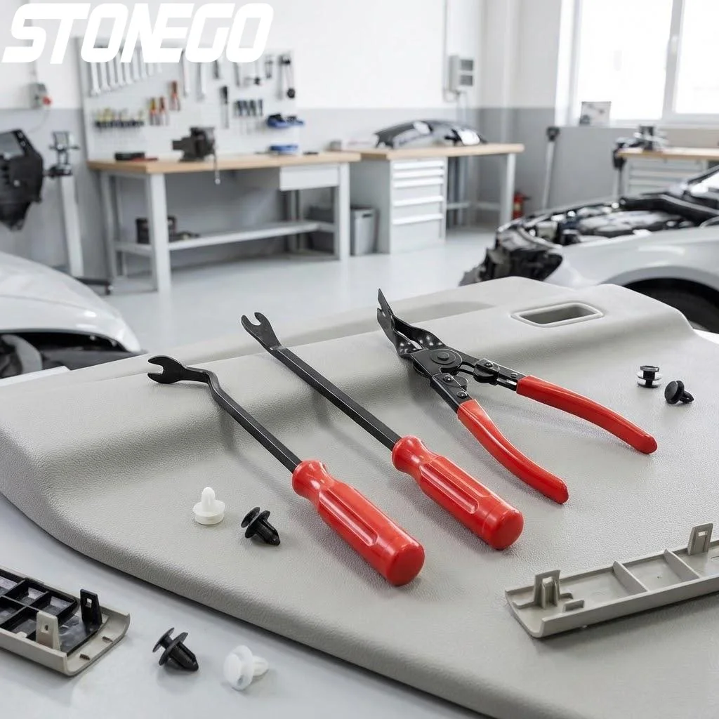Car Headlight Installation Tool Removal Pliers for BMW Mercedes Audi VW Ford Audio Demolition Soundproof GPS Hand Tool Kit