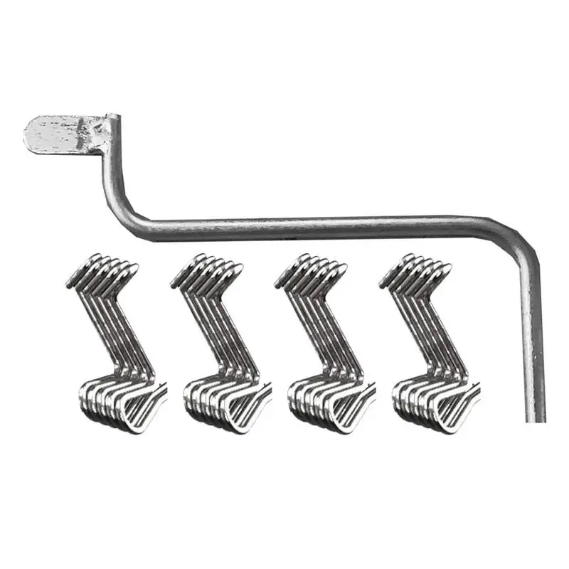 Fence Wire Tensioning Tool 20pcs Wire Tighteners with Handle Metal Stretcher Garden Repair Supplies
