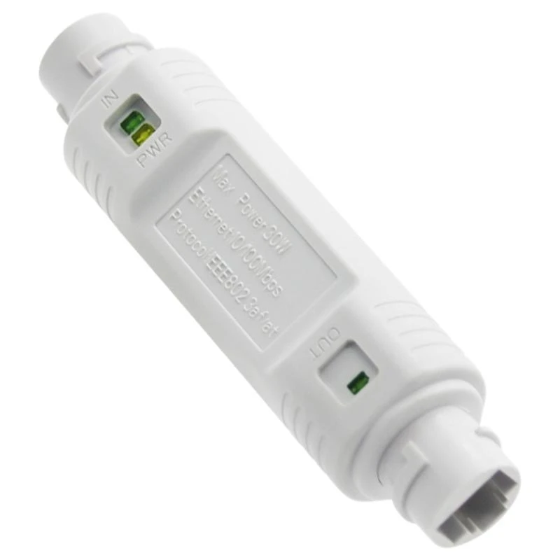 Waterproof POE Repeater IP66 10/100Mbps PoE Extender With IEEE802.3af/at 48V Outdoor For POE Switch Camera