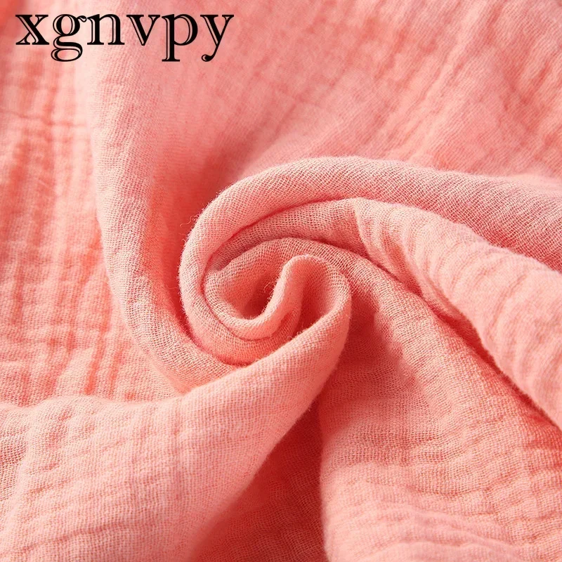 Xgnvpy-Couverture en gaze de coton double pour enfants, câlin, mignon, chat, bave, couette de couchage, couverture bébé au beurre