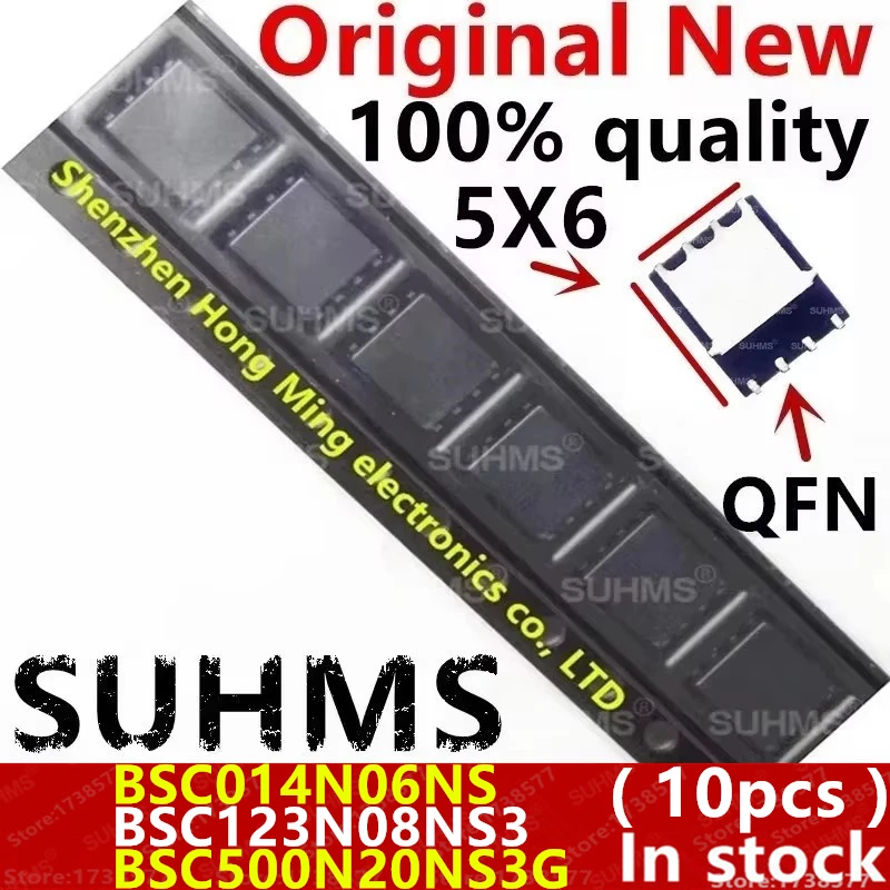 (10piece)100% New BSC014N06NS 014N06NS BSC123N08NS3 123N08NS BSC500N20NS3G 500N20NS QFN-8