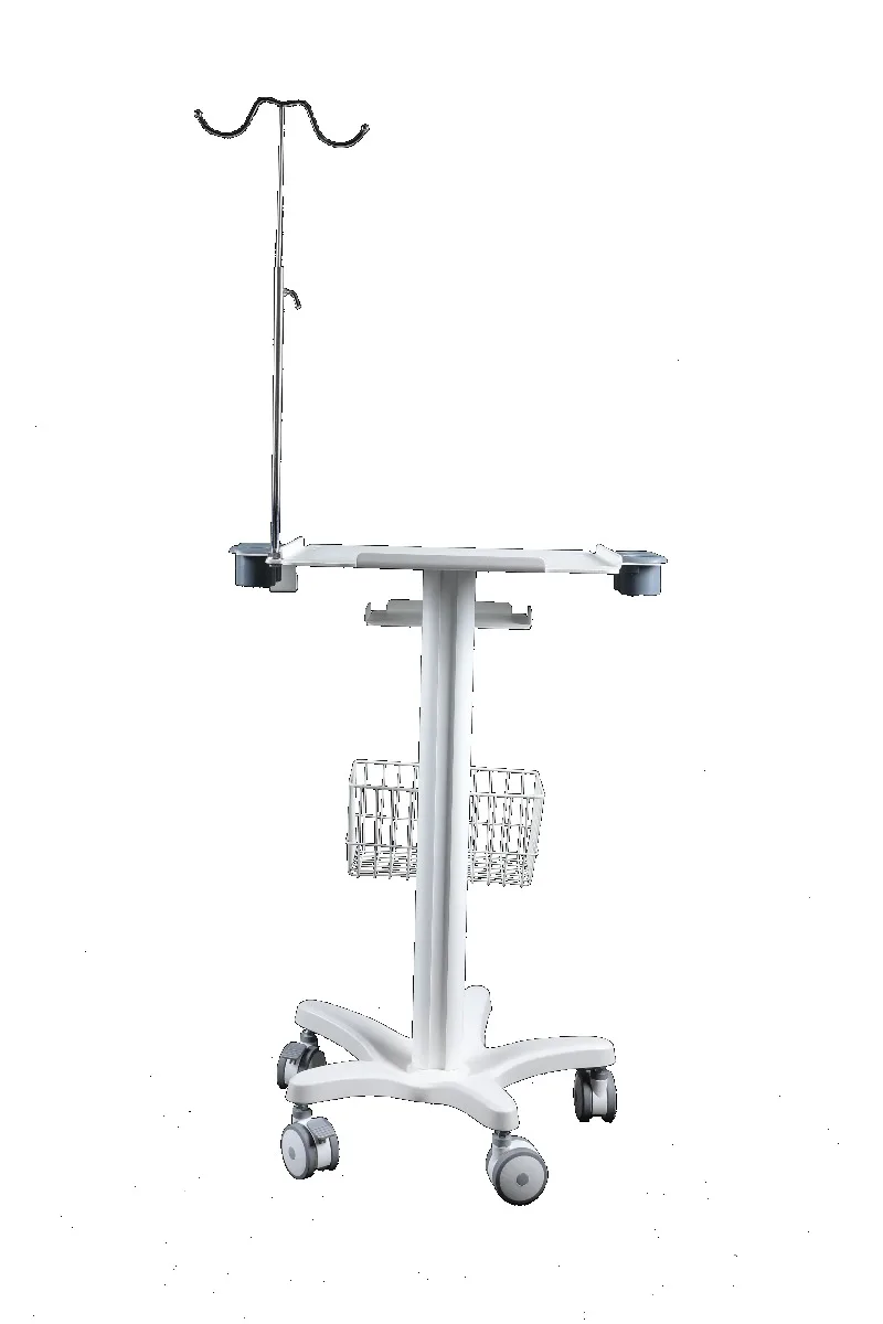 Ginee Medical Portable Ultrasound Cart Mobile Work Cart Implementation Is Flexible and the Carrying Capacity Is Large