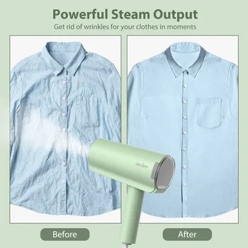 SEJOY ไฟฟ้าแขวน Steam Cleaner Garment Steamers เตารีดสําหรับ Home Travel กําจัดไรมือถือ Steamer Garment รีดผ้าเสื้อผ้า