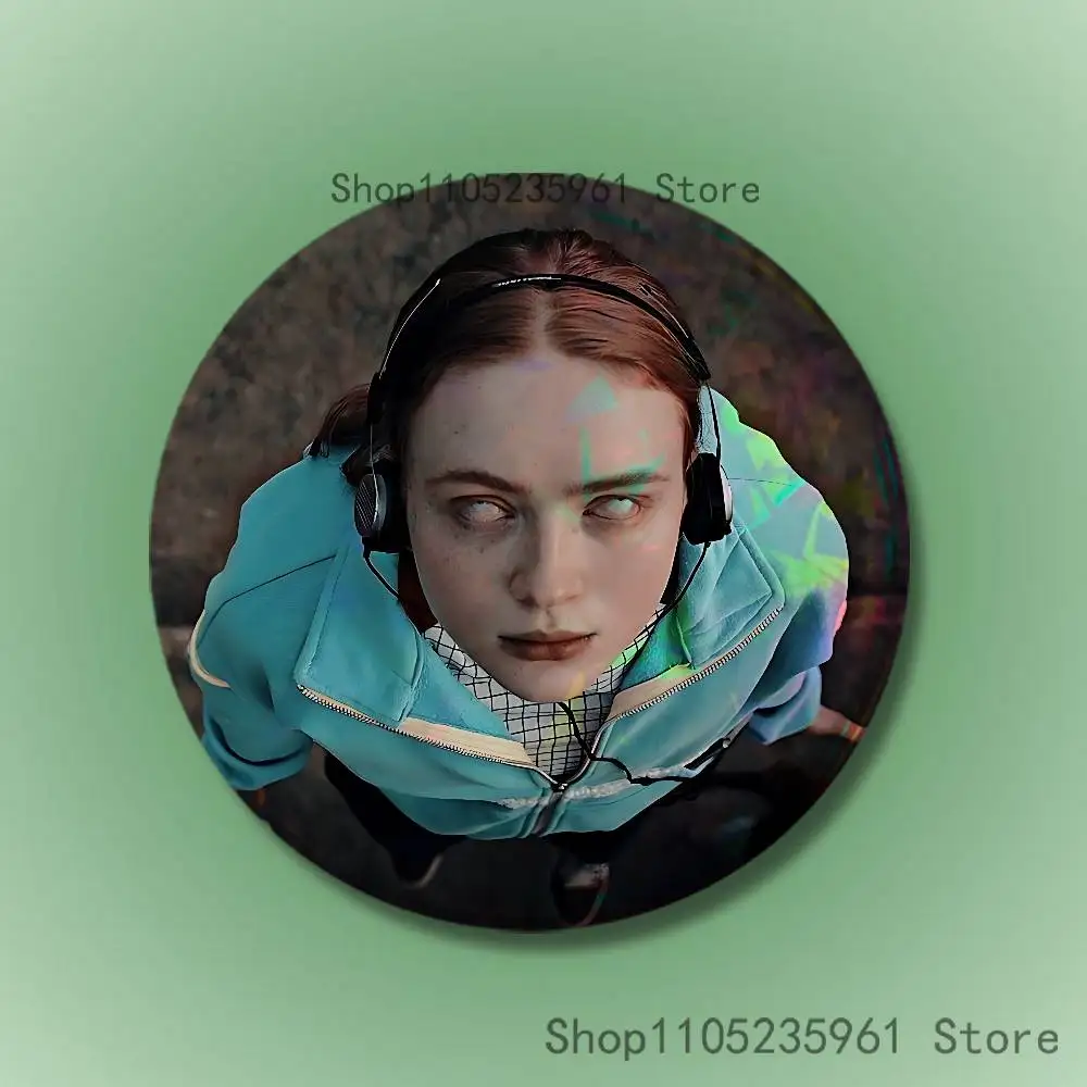 S-Sadie Max S-Sink 58mm 44mm HD Print Brooch Badges Pretty Derby Round Display Brooches Lapel Pins Custom