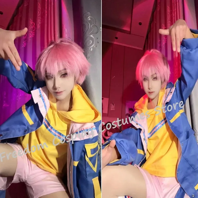 2025 yiyi Anime Link Click Arrogant Girl Li Tianchen Tianxi Cosplay Costume uniform Wig Set Party Role Play Outfit for M