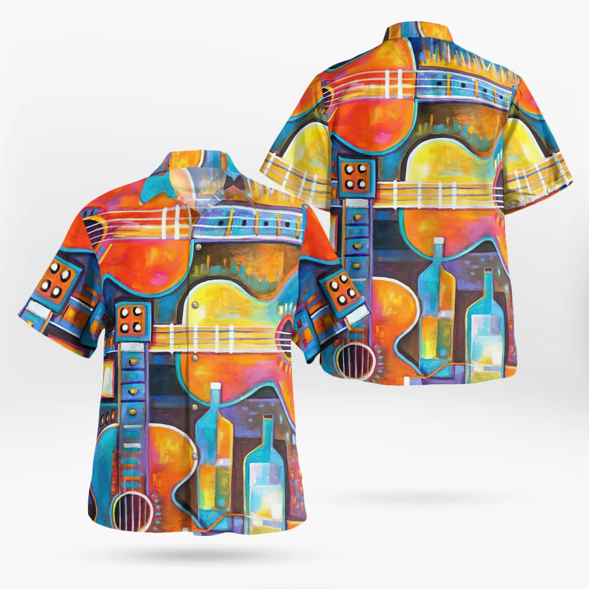 Camisas hawaianas con estampado 3D para hombre, Camisa de manga corta para playa, 5XL talla grande, novedad de 2021