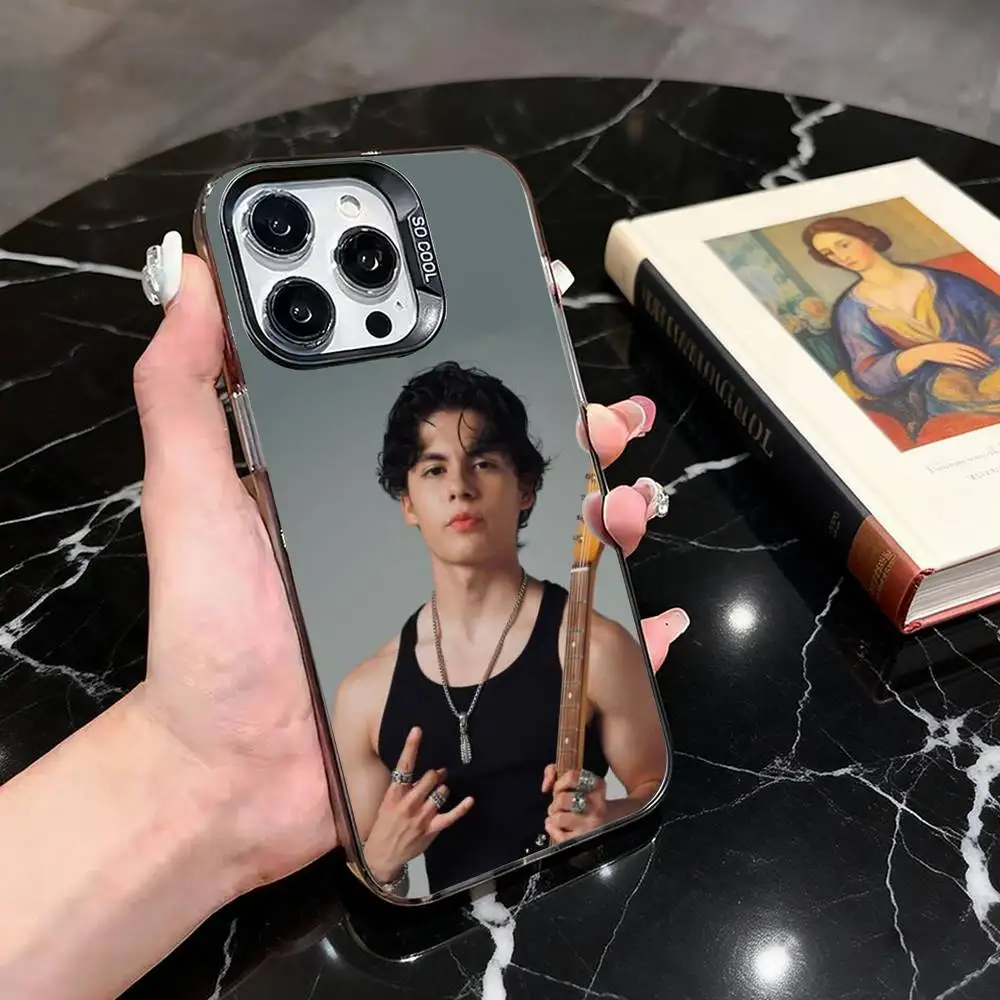 Cool M-Miguel Cazarez Mora  Phone Case For iPhone 17,16,15,14,13,12,11 Plus,Pro Max,XS,Colorful Silver Phone case Funda Cover