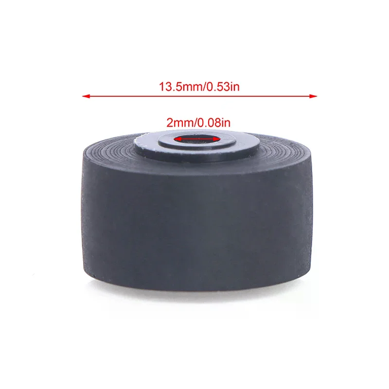 1 Stück Gummi-Andruckrolle für Kassettenrekorder, Kassettenbewegung, Radio, Audio-Player-Zubehör, 13,5x8x6,8x2mm