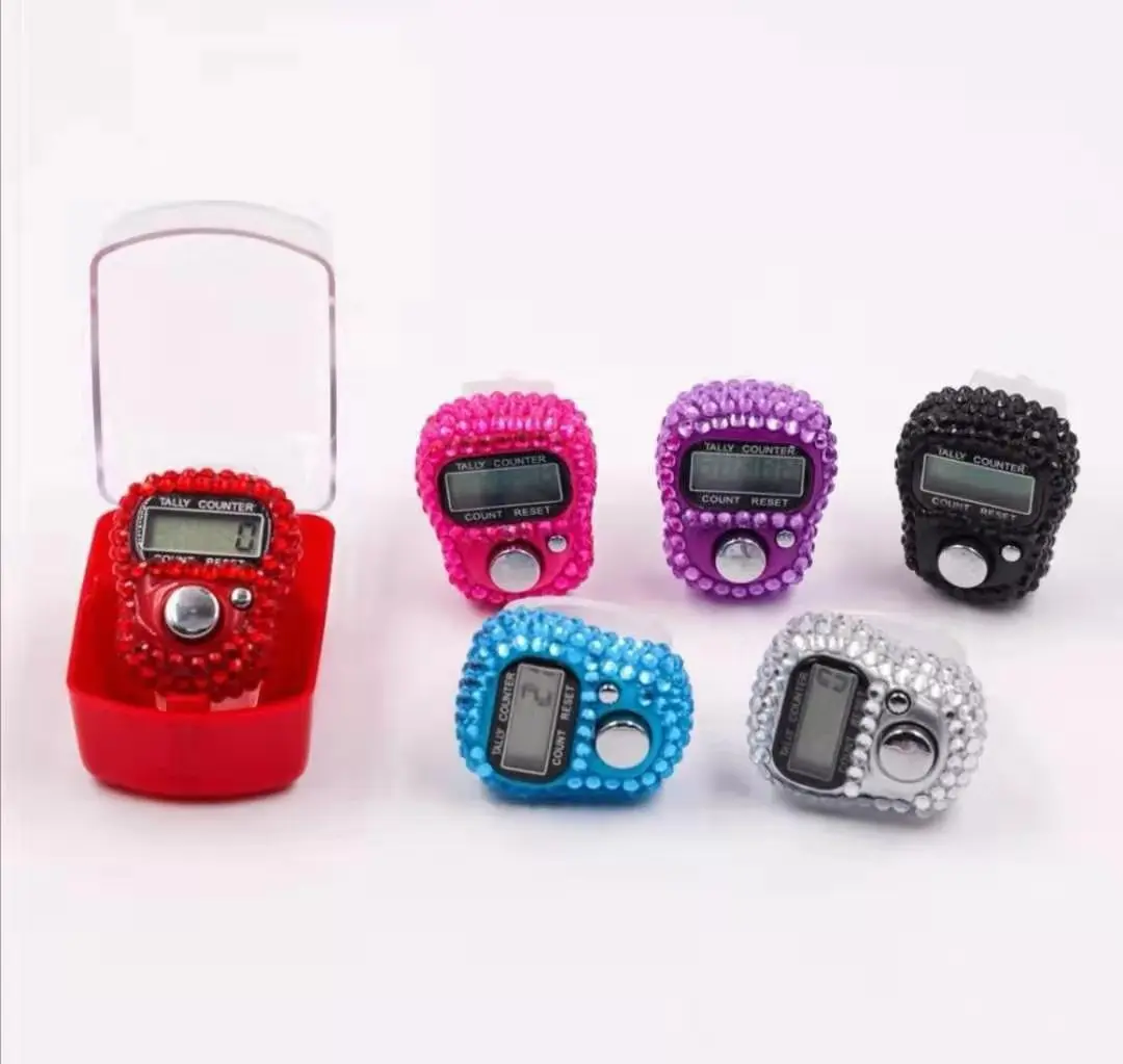 Hot-selling electronic digital tally counter mini point drill electronic finger counter rod drill counter price