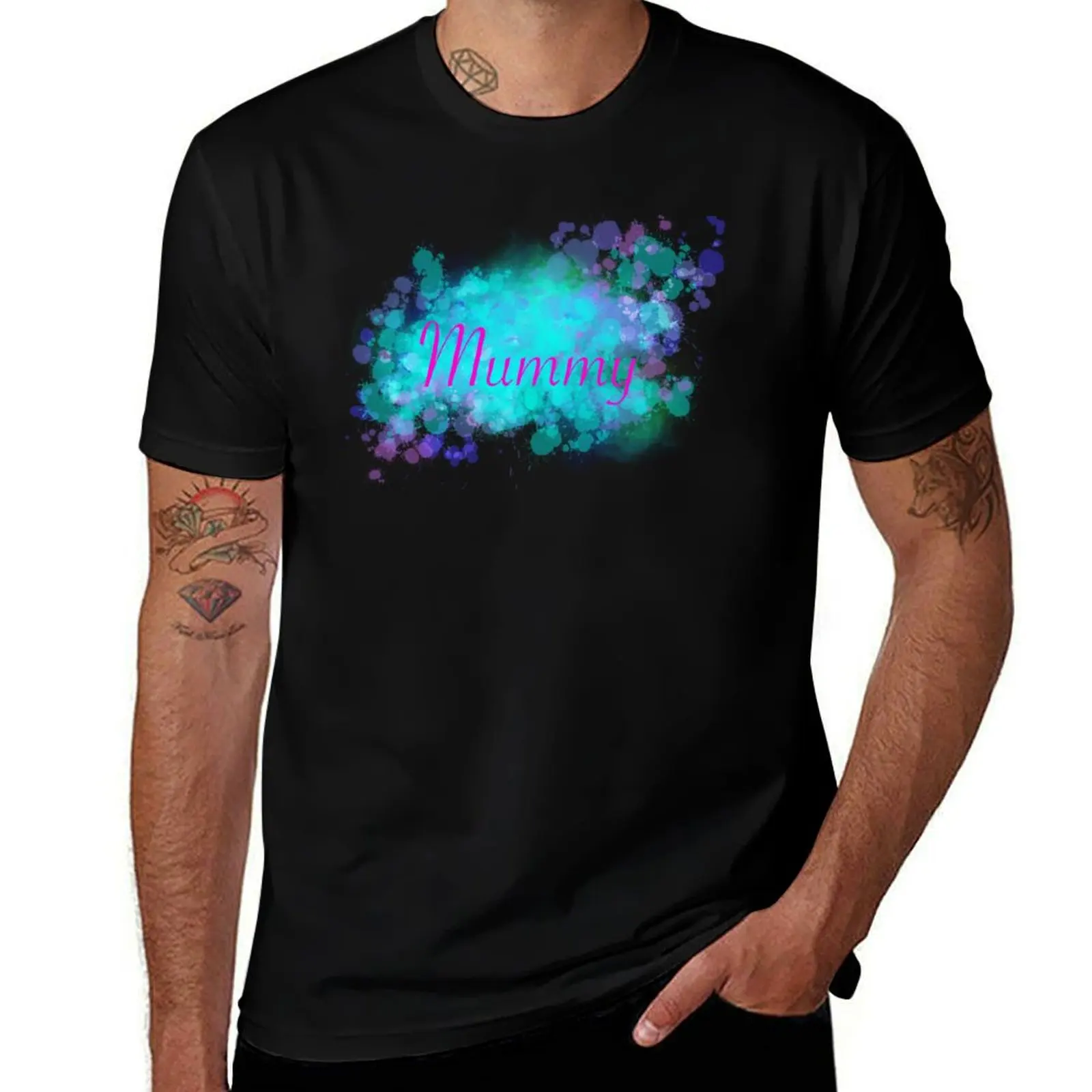 Mummy- one word that means EVERYTHING T-Shirt Large Size Basic Casual T-Shirt