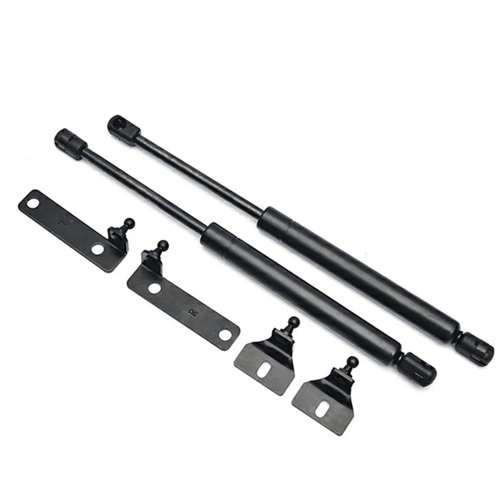 1 Full Set Front Bonnet Support for Pajero Sport Hood Struts Lift Support for L200 Iron Holder for KH Triton 2005-2014