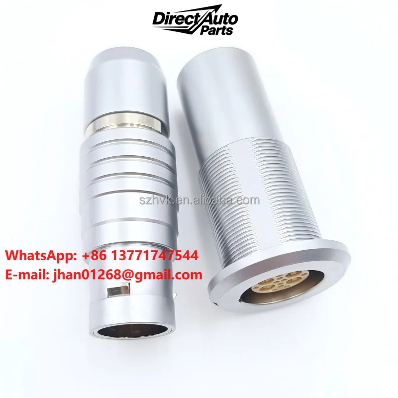 Compatible with the Original Version B Series Aviation Plugs 4Coaxial 12gas Combined Plug and Socket M25 Extended-length Socket
