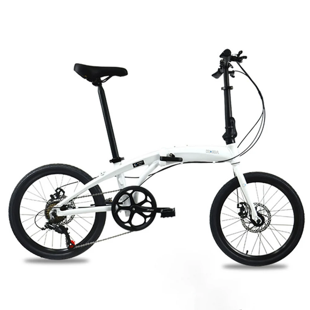 20 Inch Foldable Bike Folding Bicycle Aluminum Alloy Frame With Disc Brake 7 Speeds