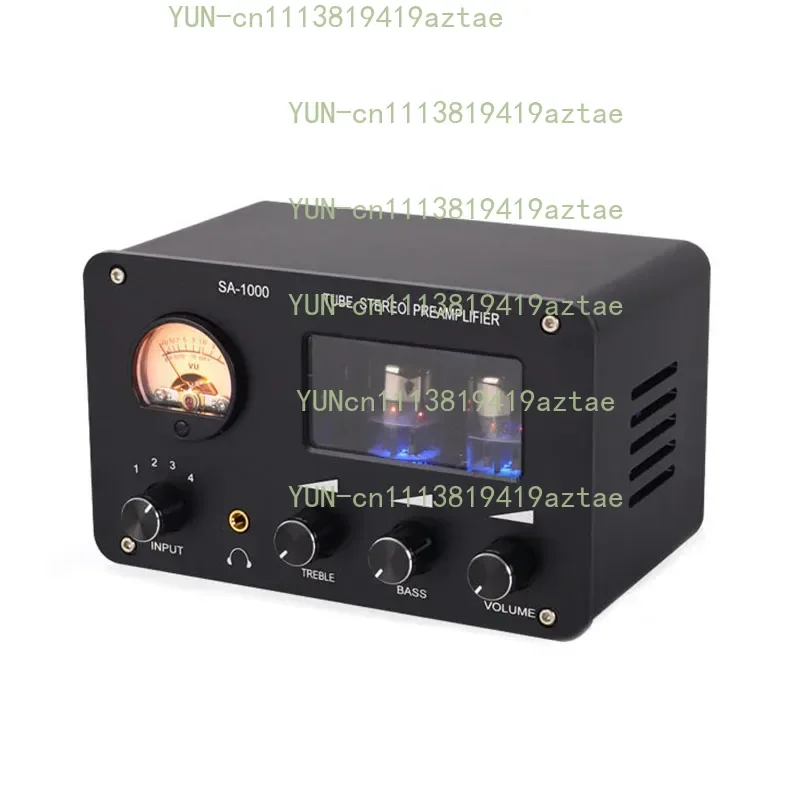 SA-1000 Multi-Input Hifi Amplifier Front-Level Fever Tube 4 In And 2 Out Line Conversion Lossless Switch Audio Distribution
