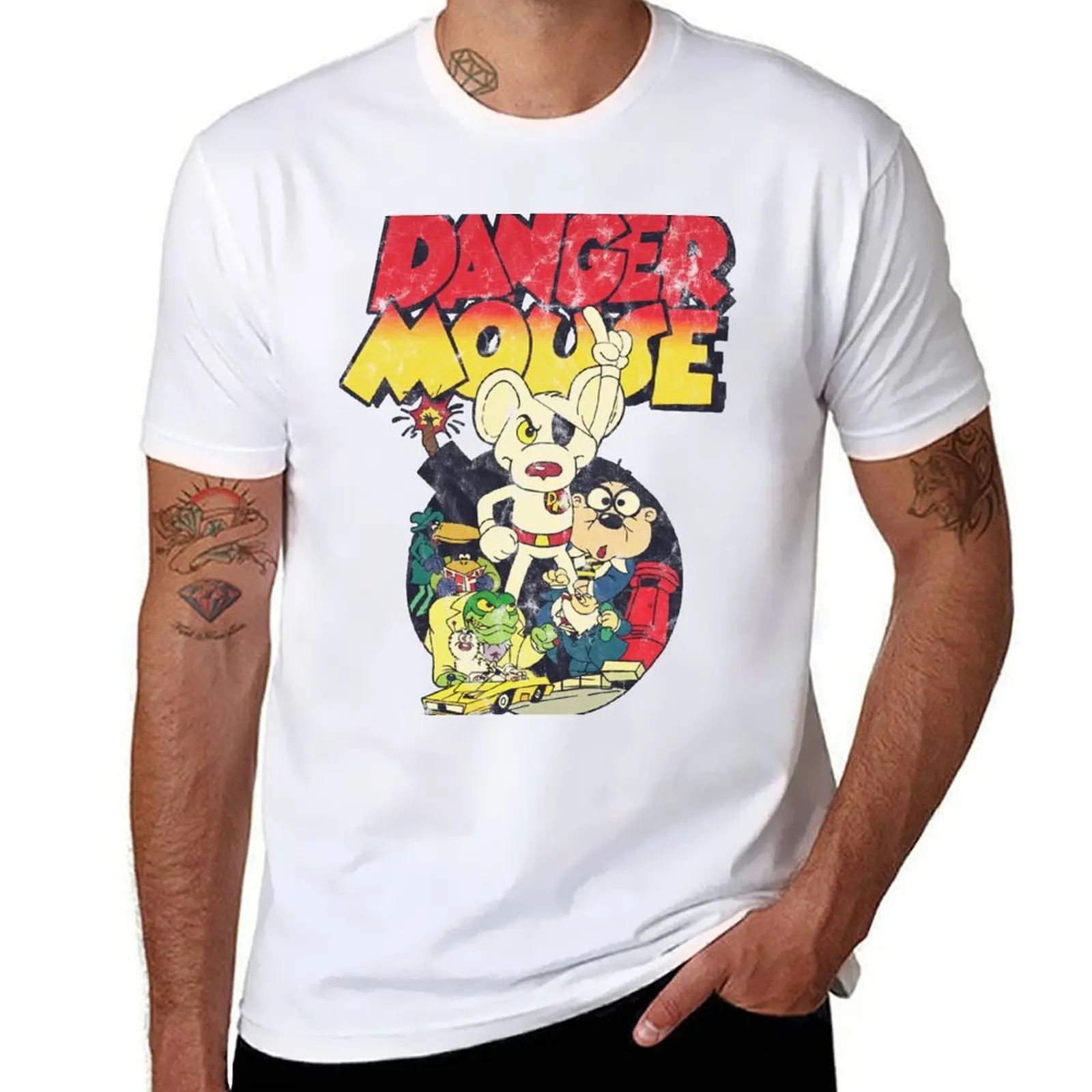 

Cartoon Movie Mouse T-Shirt man t shirts for men cotton t shirts high quality T-Shirt