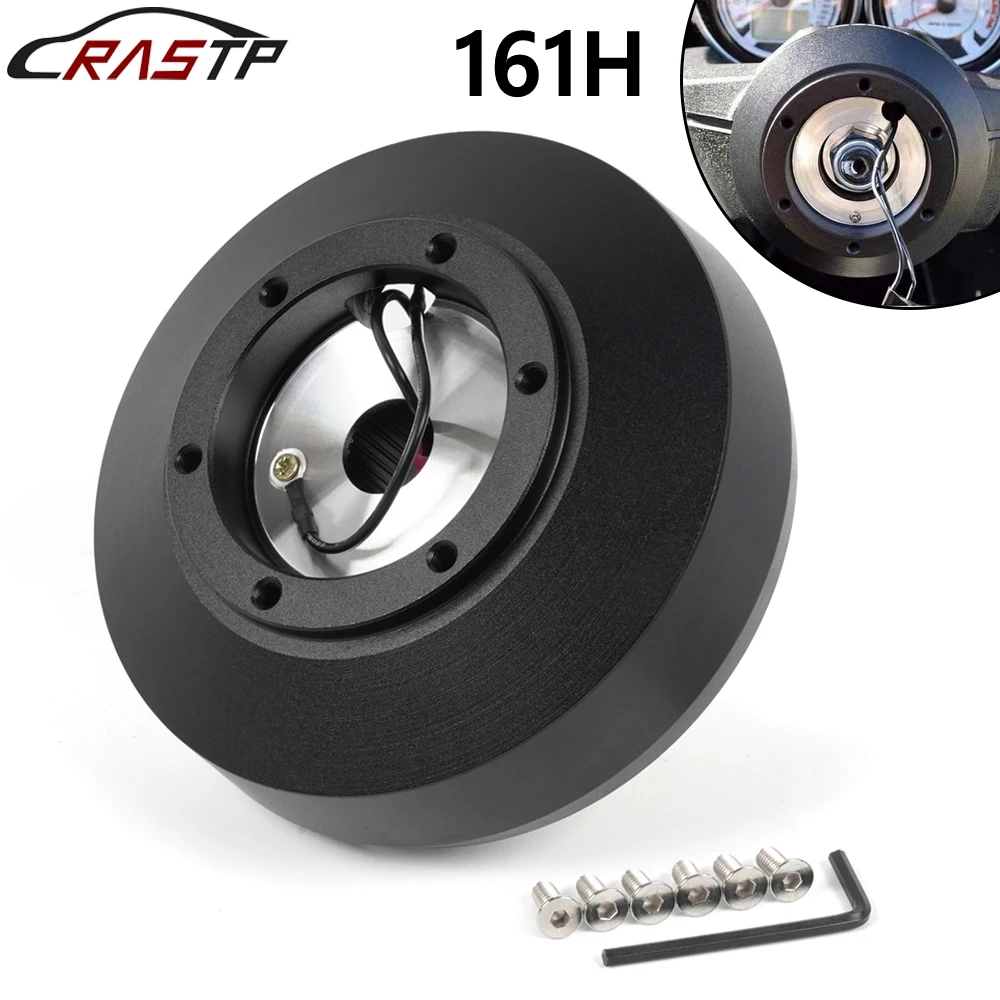 

RASTP-161H Aluminum Steering Wheel Short Hub Adapter Boss Kit For Ford F150/F250/Ranger 1992-1997 RS-QR048