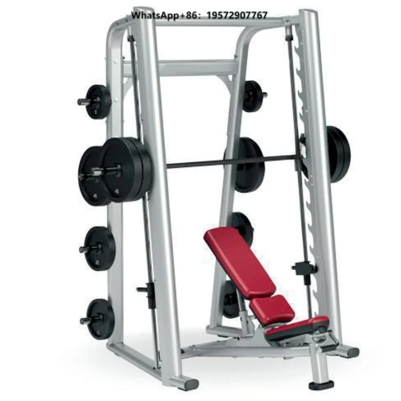 Multi Feature Machine Functional Training Rack with Adjustable Pulley System and Squat Area