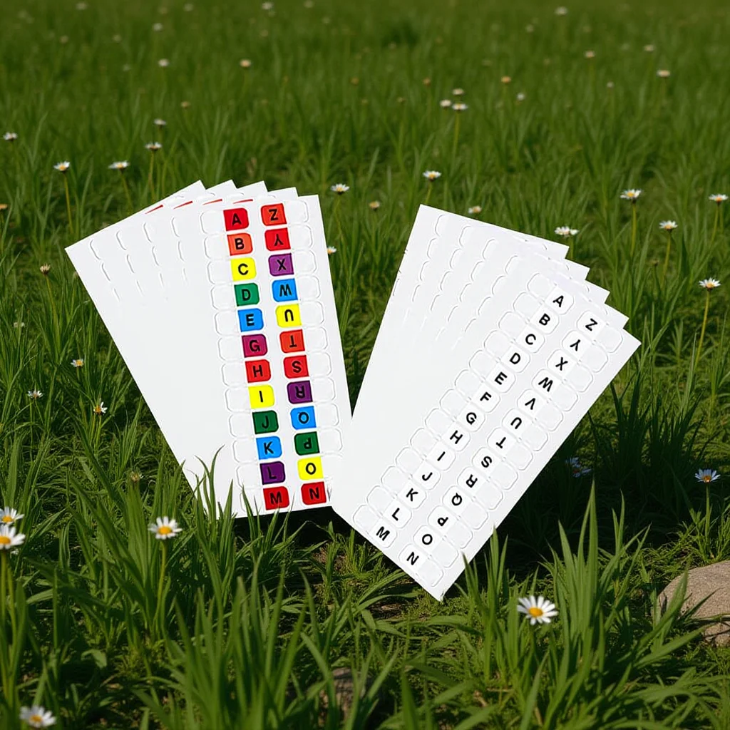 

10 Sheets Color Alphabet Tabs Index Sticky Flags Small Page Markers Notepad Bookmarks File Guides Annotation Tabs for Study