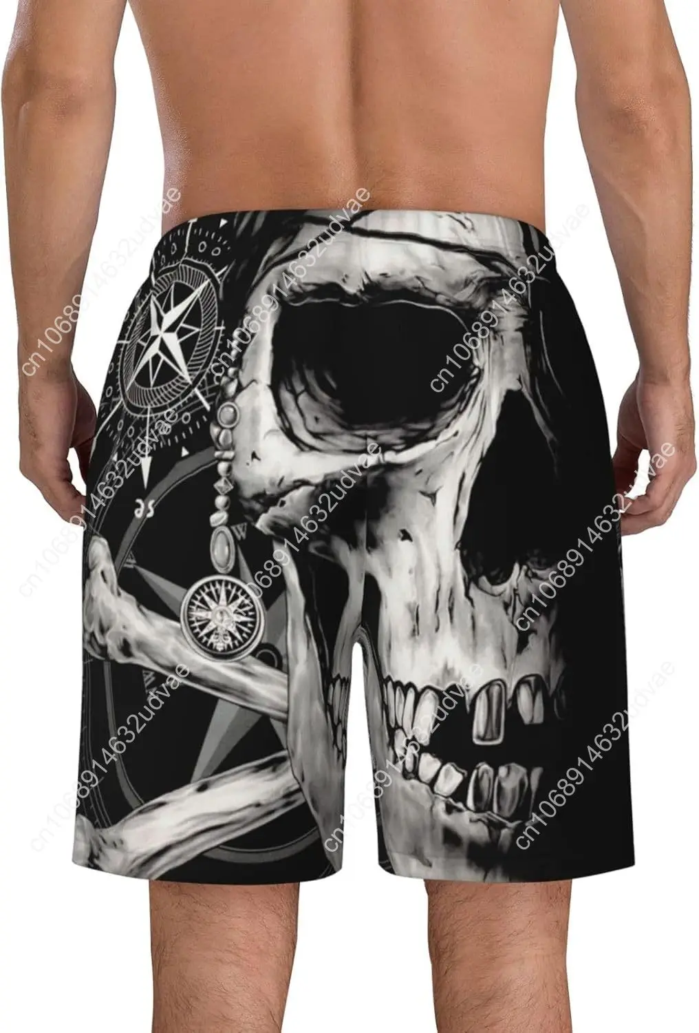 Mens Swim Trunks with Mesh Lining,Quick Dry Swimsuit Board Shorts Beach Pants Swimwear Bathing Suits