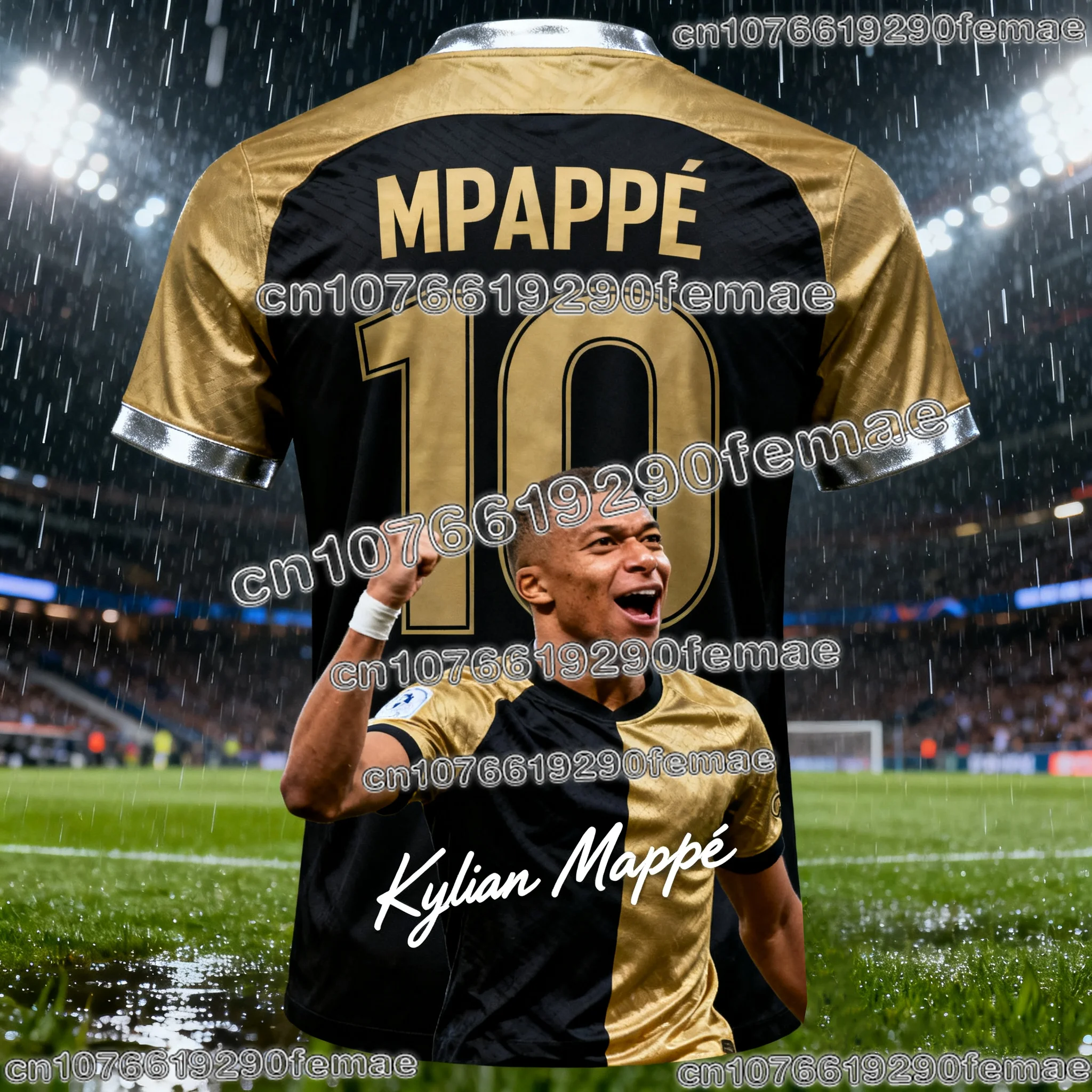 إمبا بوب # 10 2026 AI Football Jersey Fan Edition تي شيرت تدريب ناعم قابل للتنفس للأطفال والكبار قميص رياضي صيفي مثالي #3