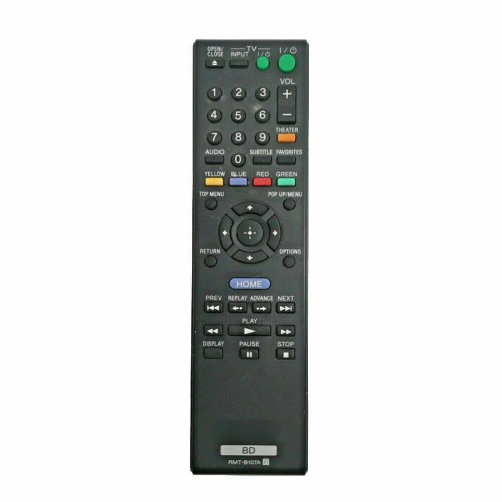 New Original For Sony RMT-B107A Blu-Ray DVD BD Remote Control BDP-BX37 BDP-BX57