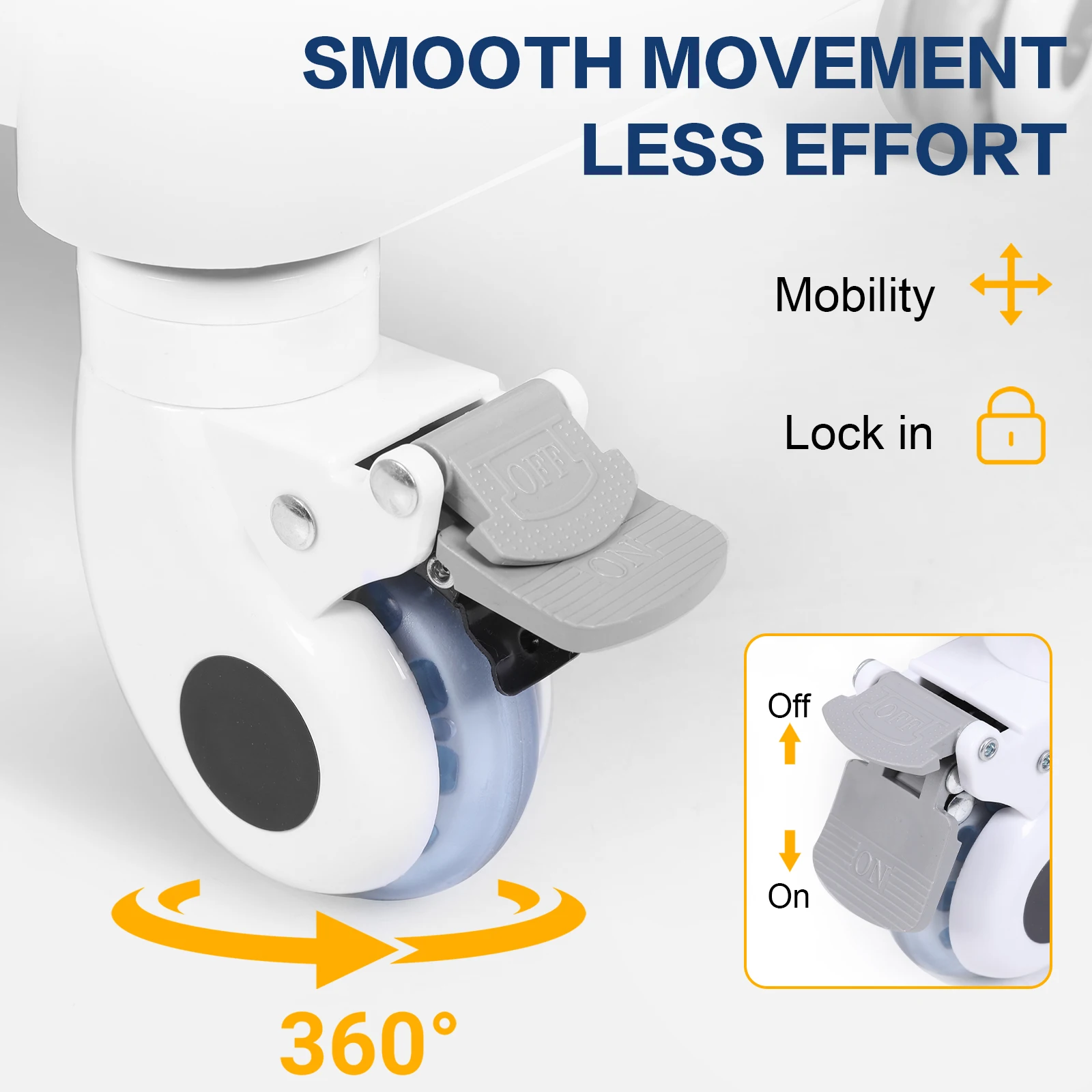 

Тележка для хранения косметики и инструментов с 3 ящиками, 4 колесами, профессиональная, грузоподъемность 30 кг, для больниц, офисов, клиник, спален
