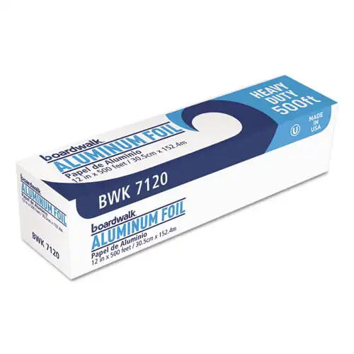 Rollo de papel de aluminio resistente, 12 "x 500 pies, BWK7120