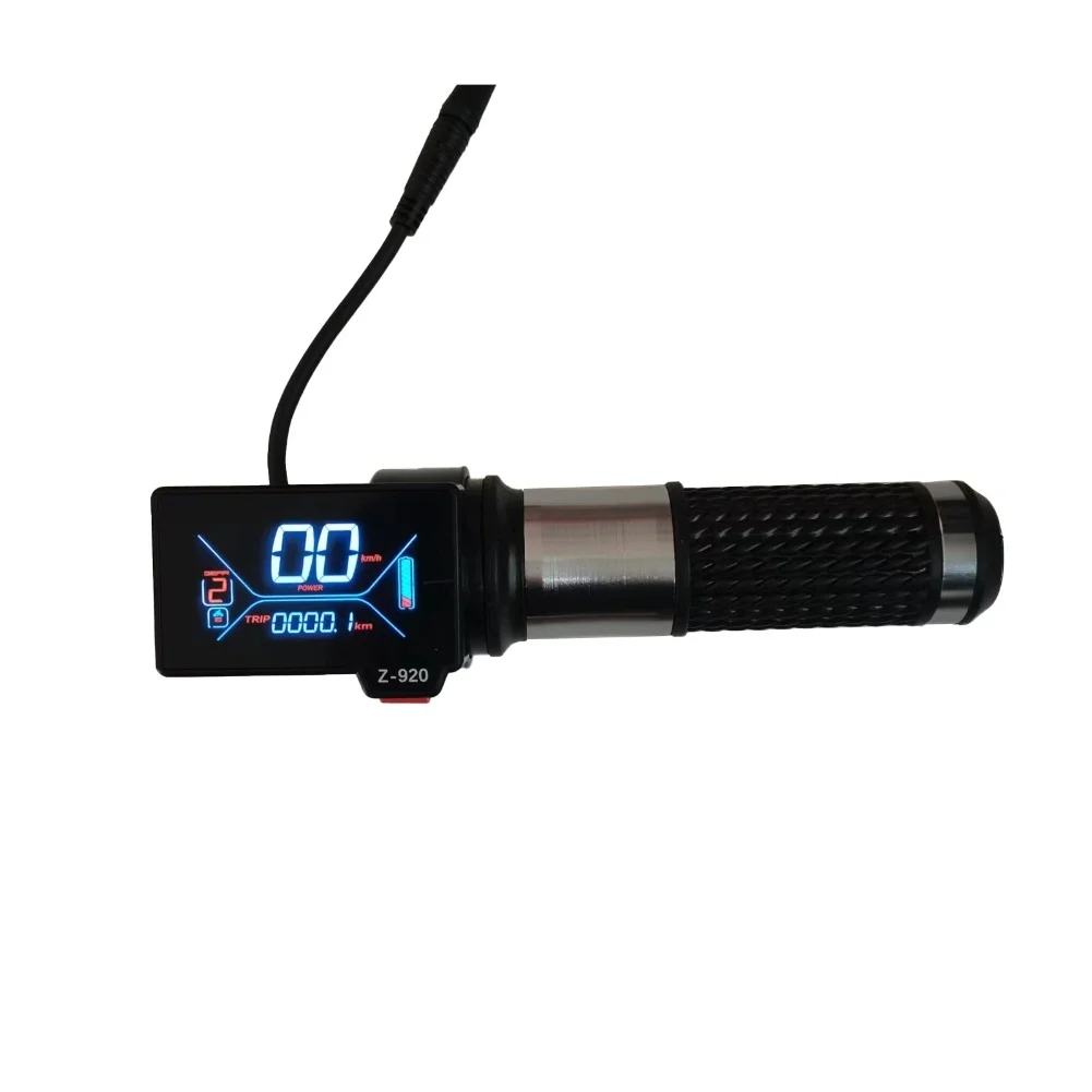 

Rotary Accelerator Z-920 48V 6 Pin LCD Meter for KUGOO M4 Electric Scooters with Smooth Control and For Durable Design