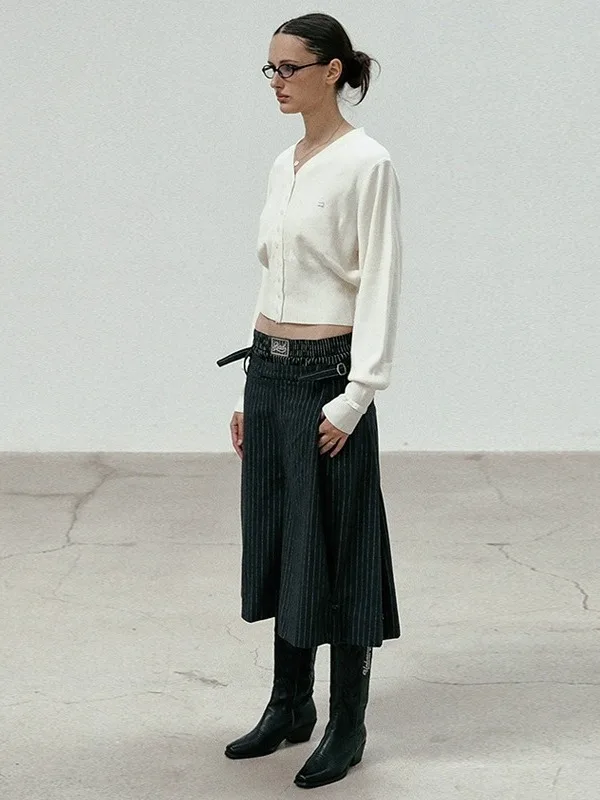 الأمريكية Sle الأحمر V-Ne محبوك سترة معطف ort عارضة المرأة زر واحد القطن ملابس خارجية تنفس مريحة #4