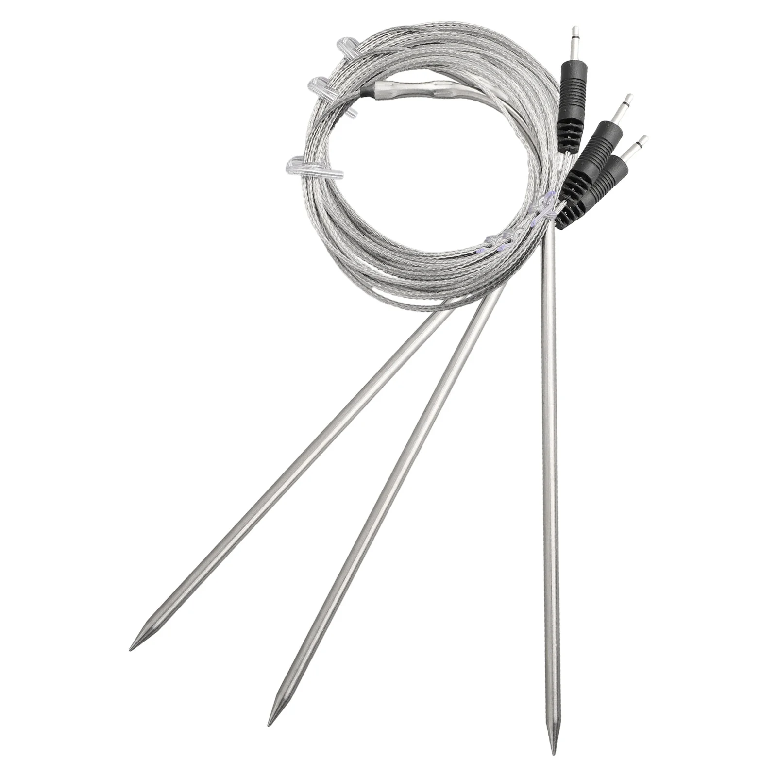 3pcs/set Probes Sensor Replacement Spare For BBQ Thermometer DC3.5 Connector For Thermometer BBQ Tools Accessories