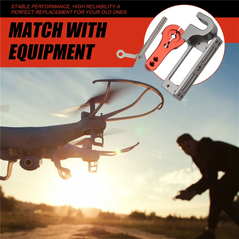 Gut gemacht-Servo Parabolische Schalter Gerät Luft Fahrzeug Wurf Gerät + 25T Servo Arm Für Fernbedienung Auto RC 25T Servo Arm