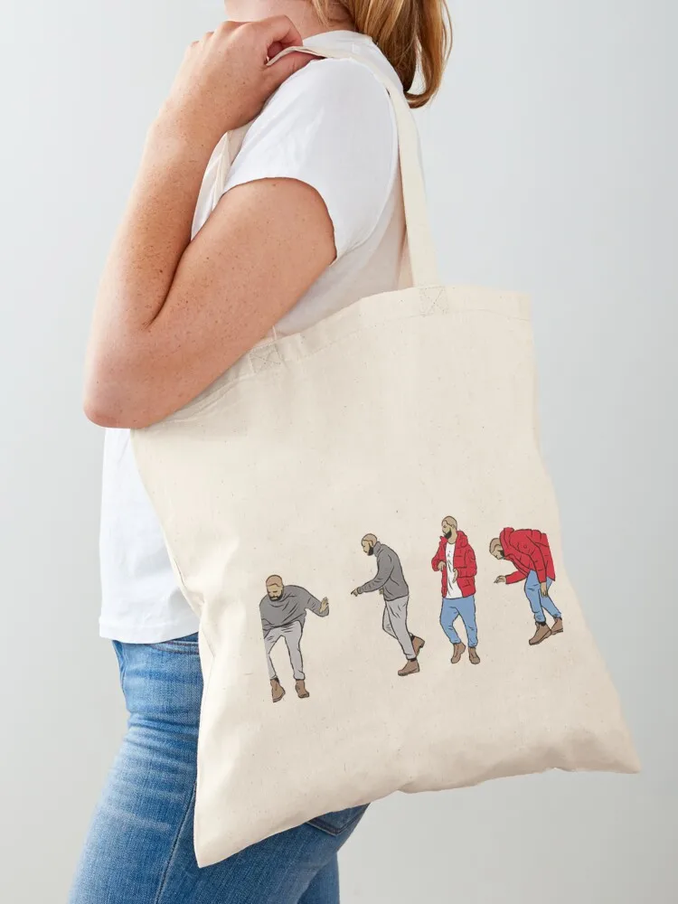 Drake hotlinebling Tote Bag personalized tote shopper bag women canvas tote bags