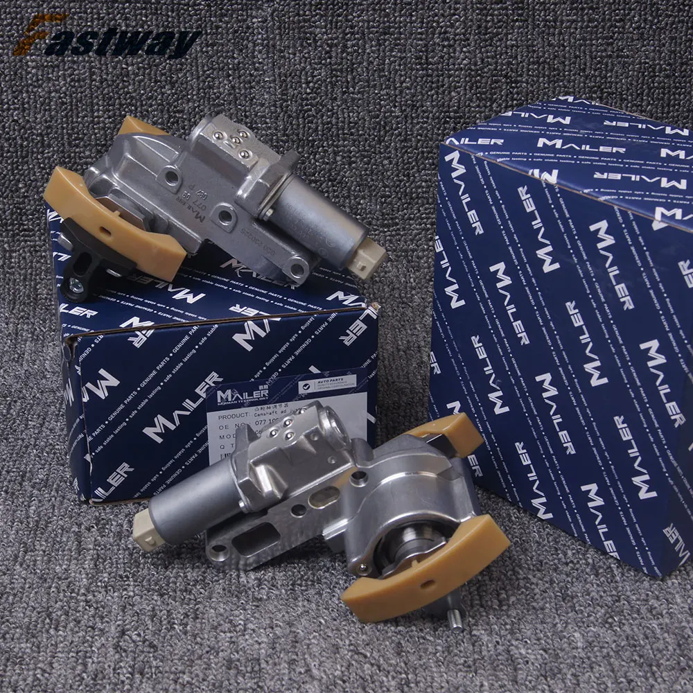 Wysokiej jakości 4.2 V8 lewego prawego napinacz wałka rozrządu zestaw dla Audi A6 S6 A8 S8 RS6 Phaeton 077109087P 077109088P