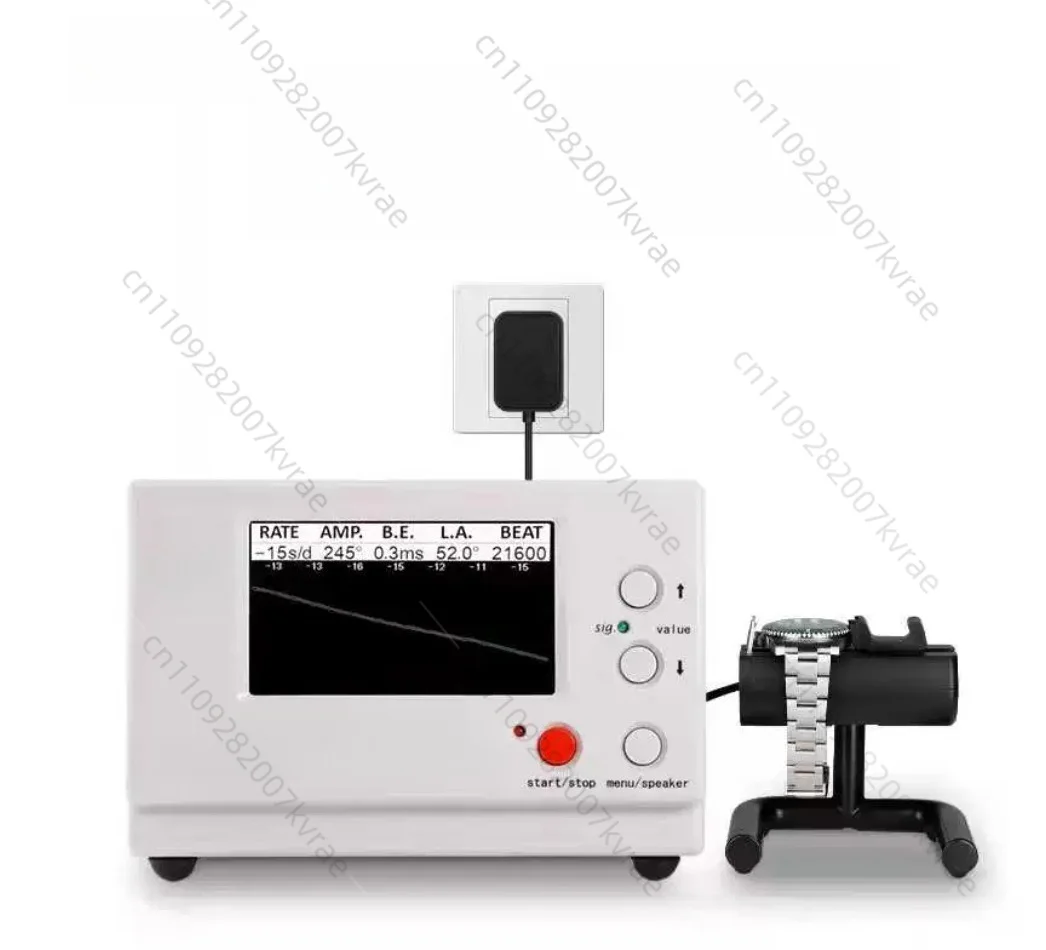 Mechanical Watch Timing Tester Machine Multifunction Auto Calibration Timer Machine Accuracy 0.1s/d