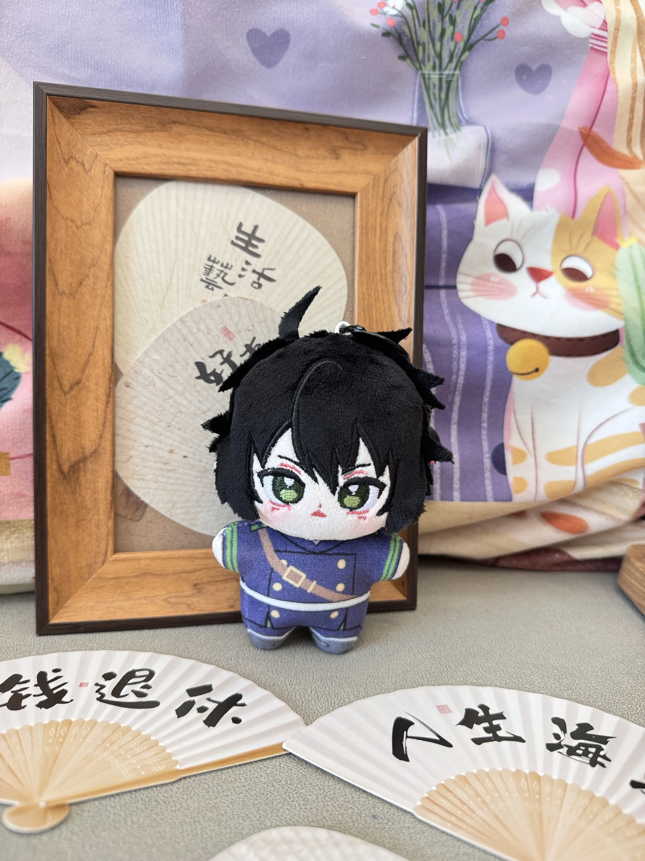 ساروف من نهاية ميكايلا هياكويا تأثيري أنيمي أفخم 10 سنتيمتر لطيف محشوة الجسم بلوشي الكرتون قلادة حلية هدايا عيد الميلاد