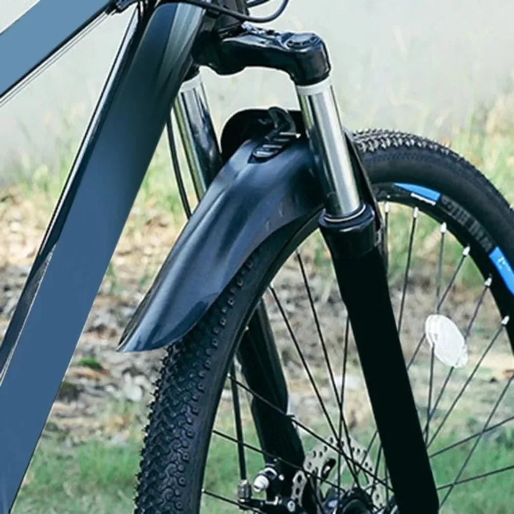 2-piece bicycle mudguards, suitable for mountain bikes and rear suspension bikes, with thickened splash guard accessories