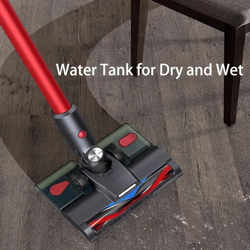 

Беспроводной пылесос для влажной и сухой уборки с резервуаром для воды, умный пылесос длиной работы 40 минут, ручные пылесосы 20 кПа для домашнего ковра, пола