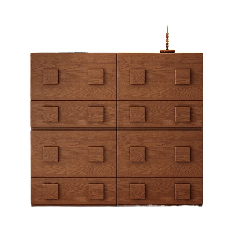 

Medieval style, solid wood, bedside table, module, combination, floor, living room, household