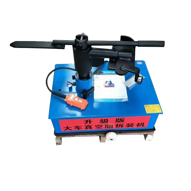 Car Vacuum Tyre Picking Machine Vacuum Tyre Picking Tool Remote Control Operation of Cargo Wheel Tire Dismantling and Installin