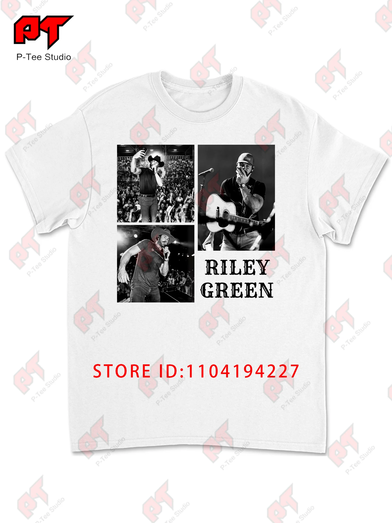 Riley Green T-Shirt Vintage Musik