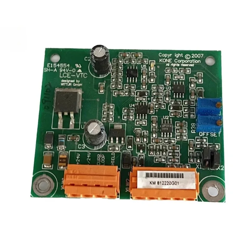 

Parts for KONE elevator weighing board KM812220G01 LCE-VTC rope head board