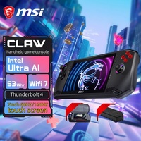 NEW MSI CLAW 7inch handheld gaming laptop intel ULTRA 5/7 AI CPU 16G DDR5 1TB SSD mini PC 120HZ TOUCH screen WiFi7 BT