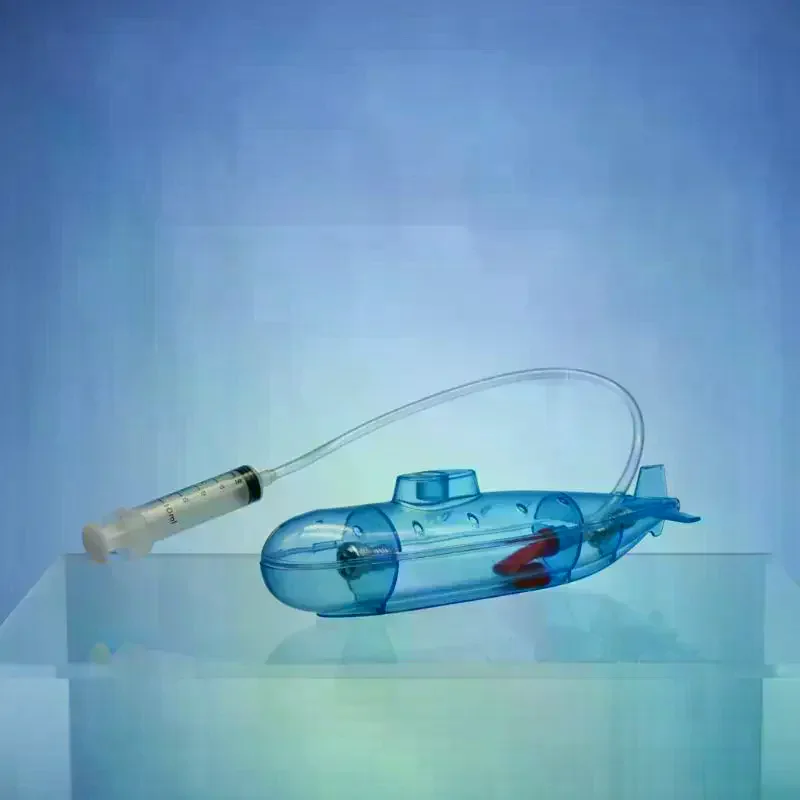 DIY Handmade Assemble Transparent Safe Educational Submarine Model Buoyancy Science Experiment Kids Toys For Children