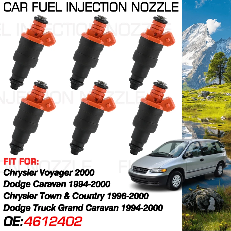 for Chrysler Town & Country 1996-2000 Chrysler Voyager 2000 Dodge Caravan 1994-2000 Car Fuel Injectors Nozzle Injection 4612402