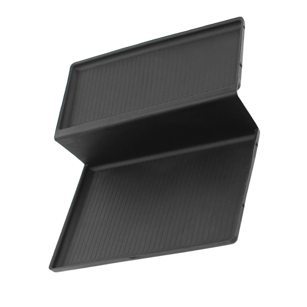 1pc Black Front Center Console Mat Rubber 1QR14DX9AA for Dodge Ram 1500 2500 3500 2010 2011 2012 2013 2014 2015