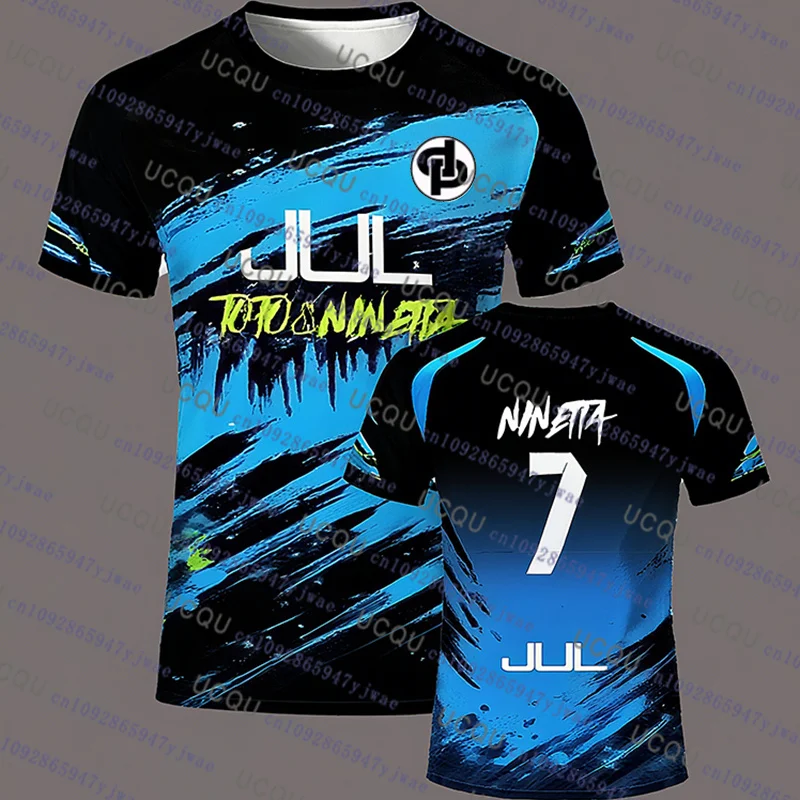 90 دقيقة JUL Toto & Ninetta Pr é سلسلة كرة القدم تي شيرت للبالغين والأطفال الصيف الرياضة في الهواء الطلق التجفيف السريع التدريب تي شيرت #3