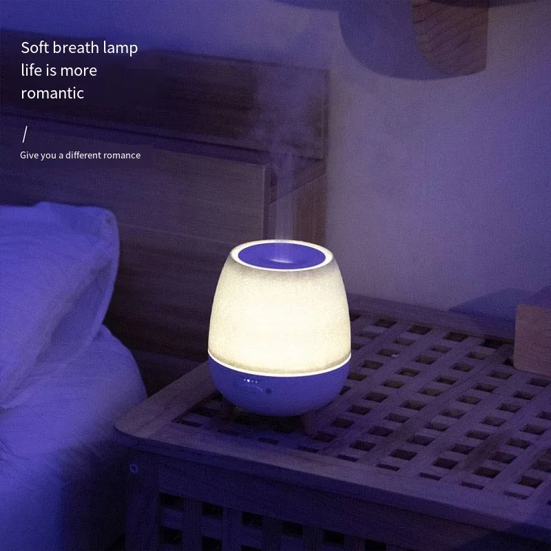 2025 Air Humidifier Aromatherapy Diffuser 300ml Purifier Essential Oil Diffuser Remote Control Ultrasonic Spray Night Light