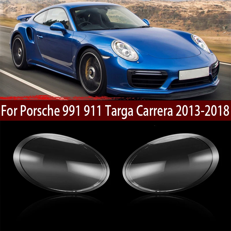 couvercle-de-phare-de-voiture-bord-noir-abat-jour-transparent-coque-de-phare-masque-lentille-en-plexiglas-pour-porsche-911-991-2012-–-2018