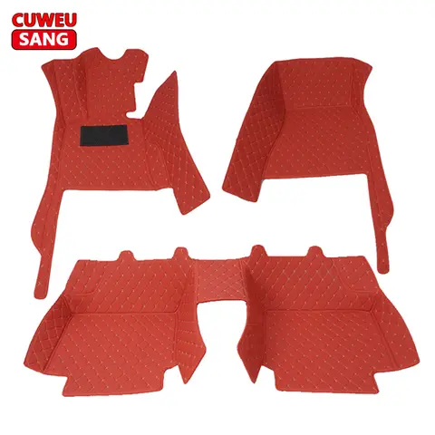 Custom Car Floor Mats For FIAT 500 500C Bravo Freemont Albea Siena Palio Auto Carpets Foot Coche Accessories
